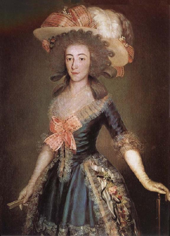Francisco Goya Countess-Duchess of Benavente Germany oil painting art